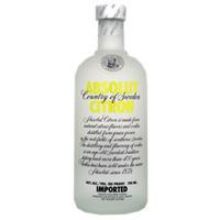 Absolut - Citron (Lemon) 70cl Bottle