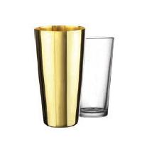 Urban Bar - 17oz Gold Plated Boston Shaker Set Accessories