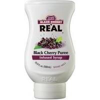 Real - Black Cherry Puree  500ml Bottle