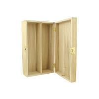 Pine Box - 2 Bottle Twin Bottle Gift Box