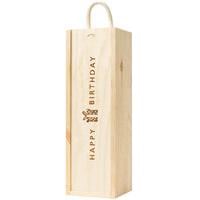 Happy Birthday Gift Box - 1 Bottle Single Bottle Gift Box